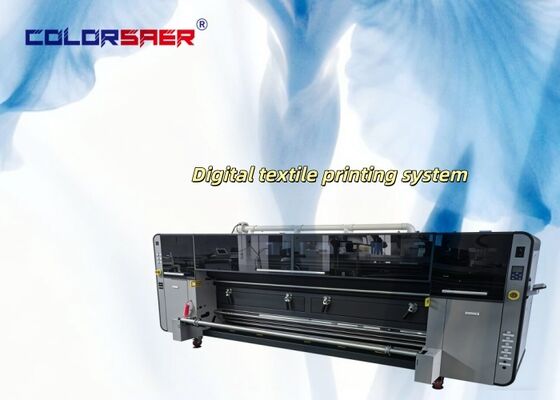 Fabrieksprijs premium digitaal weefselprintsysteem roll to roll of direct out textiel plotter met CMYK & CYMKGRBK
