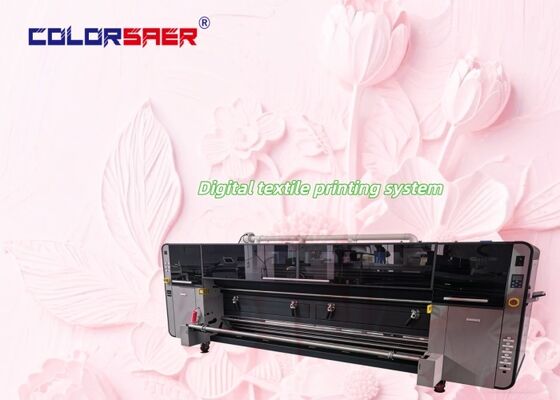 Nieuw model Industriële KJ4B-QL Print Head Sublimatie Banner Printer voor katoen- of polyestermaterialen