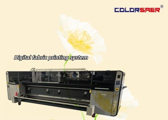 Factory Direct Sell High Precision Industrial KJ4B-QL Printhead Digital Textile Printing Machine for Polyester &Cotton Materials