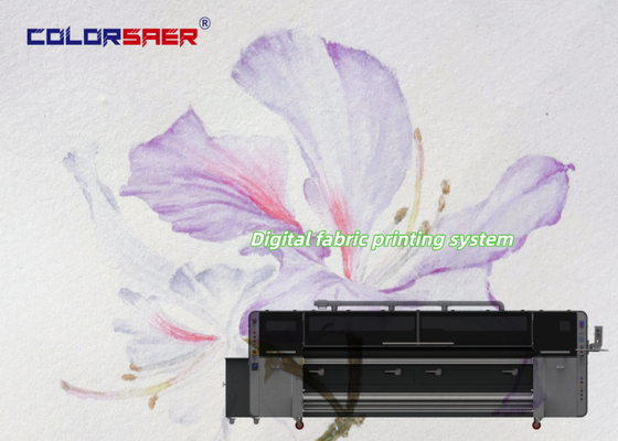 Grootformaat 126 Inch Industrial Grade 4pcs KJ4B-QL Print Head Digitale textielprinter voor katoen en polyesterstof