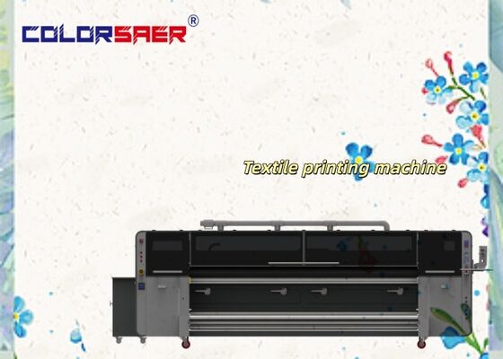 SAER CSR3200 Nieuw Model Lange Levensduur Inkjet Textiel Rol-naar-Rol Printer met Verwarmingseenheid Systeem voor Stof