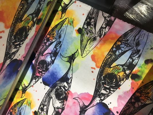 Epson 4720 Hoofd de Textieldrukmachine van Inkjet Automatisch voor Paraplu/Tent