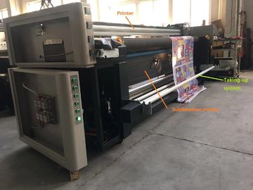 Nauwkeurige Digitale Machine van de Stoffendruk 2300mm Maximum Drukbreedte met niet - Einde het Lopen