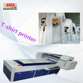 220V / 110V de Machine Flatbed Printer van de t-shirtdruk met Pigmentinkt