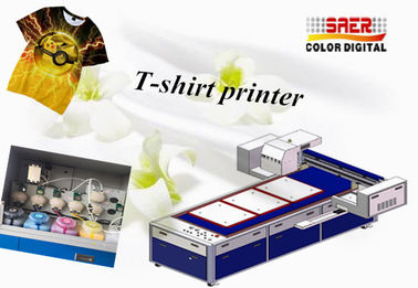De Machine van de de T-shirtdruk van de pigmentinkt A3 Direct aan Katoen 8 de T-shirtprinter van Kleurendtg