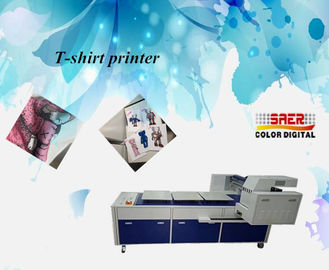 De digitale Printer van de Machineinkjet van de T-shirtdruk met RICOH-Hoofden Druk