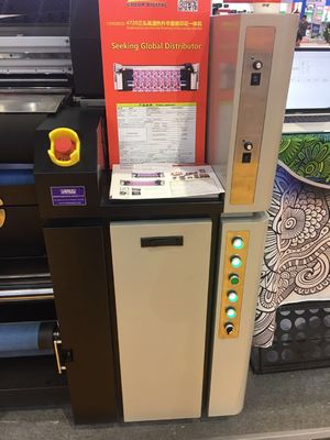 Het dubbele van de het Grote Formaattextiel van Epson DX5 Broodje van de de Drukmachine om Type te rollen