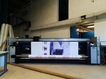 Van de de Bannerdruk van de sublimatievlag Flex van de de Machinepolyester Printer van het de Stoffen Brede Formaat
