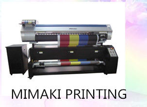 Digitale Textielprinter 1600mm van Mimaki Maximum Materialenbreedte verbindt aan Computer