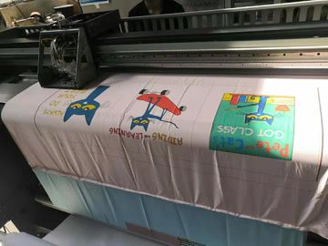 Automatisch Broodje om Digitale Textieldrukmachine 3.2m te rollen Maximum Drukbreedte