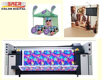 Dubbele van de het Grote Formaatstof van CMYK Plotter 1440 de Maximum Resolutie van DPI op Reclamegebied