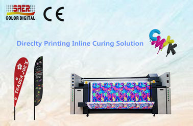 Digitale de Stoffenplotter van CMYK/de Textieldruksysteem van de Lijstdekking met Hoge Resolutie