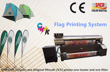 160CM Maximum de Stoffenprinter van Mimaki van de Materialenbreedte voor Polyester/Katoen