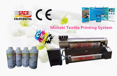 64 Textielprinter van duim de Digitale Mimaki met Sublimatie/Pigmentinkt