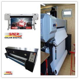 Het Broodje van de de Drukmachine van Mutoh van veervlaggen om voor Sublimatietextiel te rollen