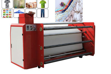 Adverterend Textiel van de de Hitteoverdracht van de Kalendermachine de Rolmachine 600mm Broodjesdiameter