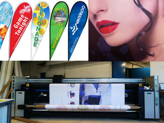 Sublimatie Printer van Inkjet van Reclamevlaggen de Ononderbroken