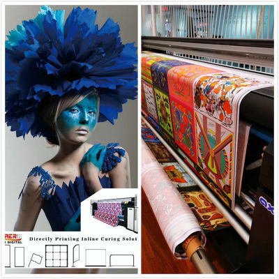 Van de de bannerdruk van de stoffenvlag printer van de de machine de digitale textielsublimatie met inktlevering