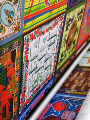 De digitale van het Gordijnepson van de Sublimatieinkt Hoofdprinter