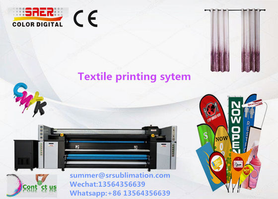 4 van de de Stoffenplotter 3.5kw van de hoofdensublimatie Digitale de Textieldrukmachine