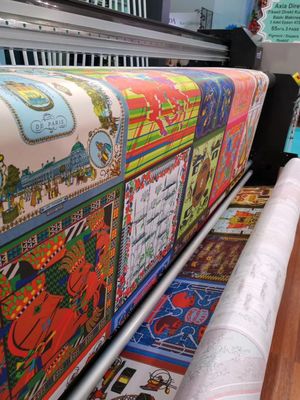 4 van de de Stoffenplotter 3.5kw van de hoofdensublimatie Digitale de Textieldrukmachine