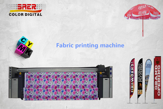 Gealigneerde Genezende Stoffenprinter Machine 6 Pas voor Polyester