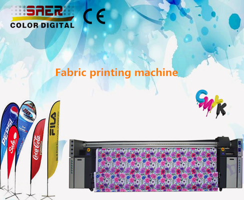 Directe de sublimatie textielprinter van de stoffenkleurstof met verwarmer