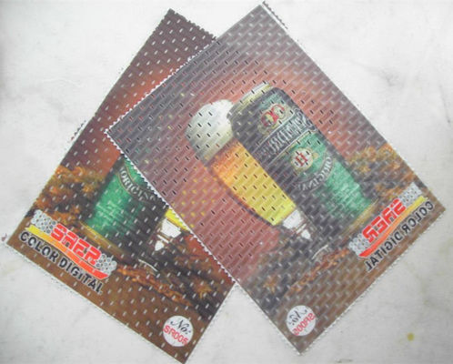 De Gebreide Douane Gedrukte Stof van het polyestergat Afwijking voor Sportenslijtage