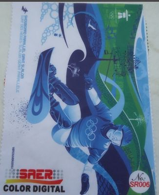 100% Stof van de polyester de Digitale Druk om Veervlag direct te maken