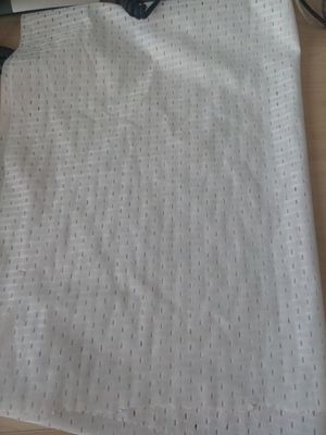 Witte Digitale Drukstof voor Gordijnkledingstuk met de Inkt van de Kleurstofsublimatie