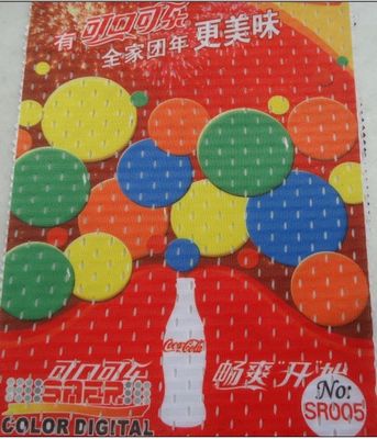 De sublimatie bedekte Gebreide Stof 130 g/sqm van de Netwerk Digitale Druk met een laag