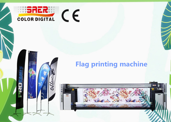 De dubbele CMYK-Printer Large Format van Inkjet van de Kleurstof Textielsublimatie