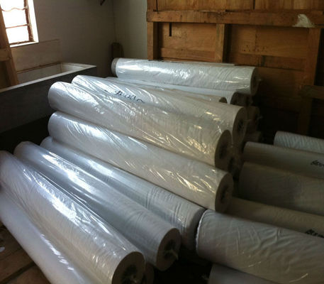 De digitale stof van de sublimatiedruk met Met een laag bedekte Afwijking Gebreide Polyester