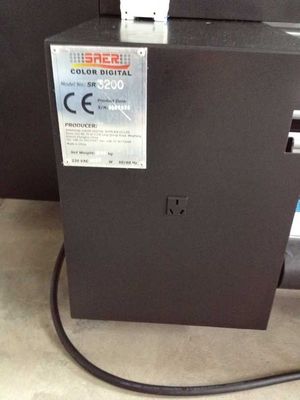 De dubbele Machine van de de Vlagdruk van Epson DX7 1440dpi Textiel voor Tafelkleed het Maken