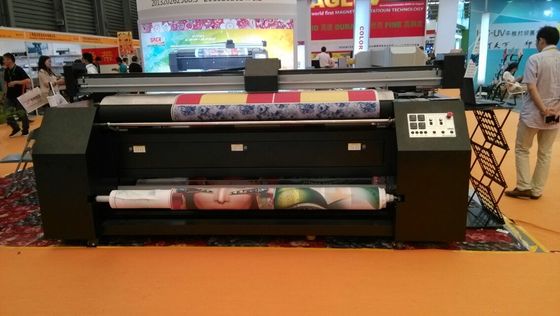 Automatische Stoffenplotter Veelkleurig met 2 Epson DX7 drukhoofd
