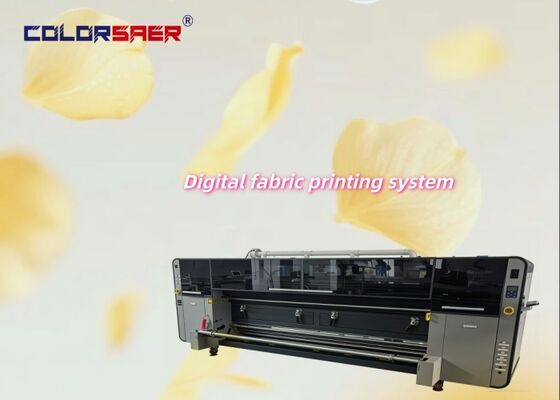 Beeldschermen Beach Flags Banner Printing Machine 3200mm Grote formaat Textiel Plotter met Pigment & Sublimatie Ink