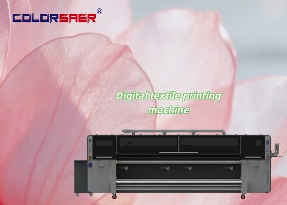 SAER Color CSR3200 Automatische nieuwe industriële digitale textielprinter voor polyester en katoenen stoffen