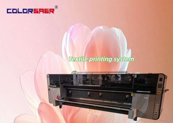 SAER Automatic Brand New CSR3200 Big Size Textile Printing Machine voor katoen en polyester 1 jaar garantie