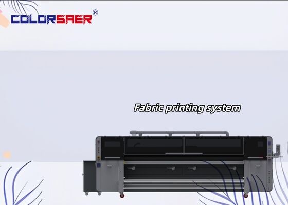 Digitale Multi-Color Stoffprinter Met Ver-infrarood Verwarmingseenheid Alles-in-één Machine Textielplotter