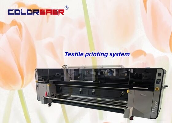 Indoor & Outdoor 3.2m Fabrieks Digitale Inkjet Textiel Printers Hoge Precisie Printmachine met 4 stuks I3200A1 Printkop