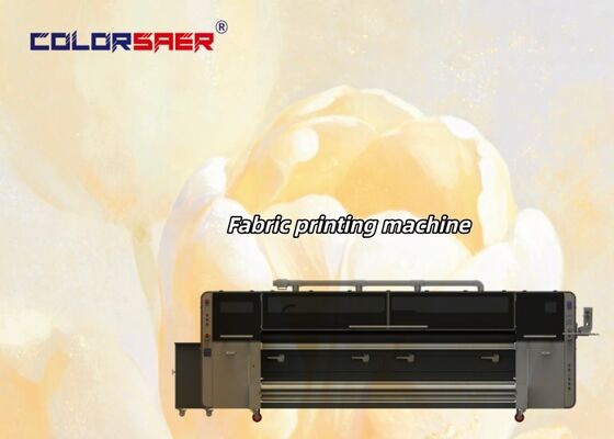 Warm te verkopen eenzijdige vlag printer met 4pcs i3200 printkoppen High Speed Sublimation Flag Banner Printing Machine