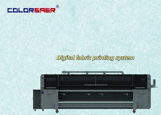 SAER COLOR Fabrieksprijs Hoge DPI Digitaal Textiel Druk Systeem Met 4 stuks of 8 stuks I3200A1 Printkop
