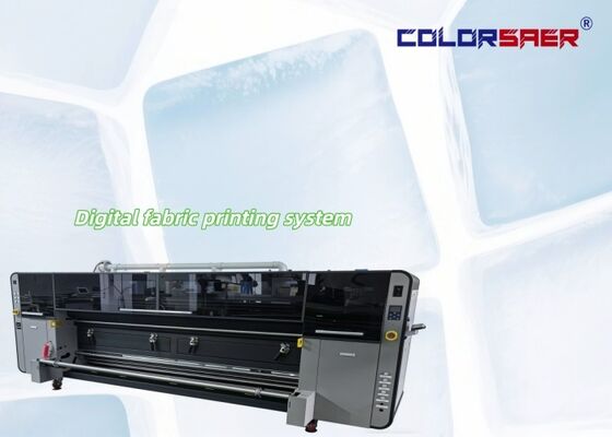 Goede naverkoopservice Digitale stofprinter met sublimatieverwarming all-in-one machine voor polyester en katoentextiel