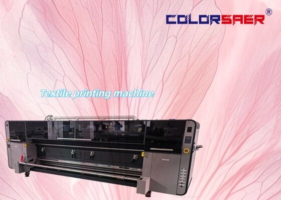 SAER COLOR High Performance Digital Flag Fabric Printing Machine voor polyesterstof/printer voor katoenmateriaal