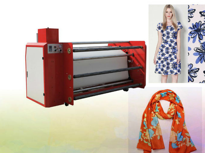 Flatbed Textiel van de de Drukmachine van de Kalendermachine Textiel Roterende Veelvoudige de Oppervlaktesublimatie 1